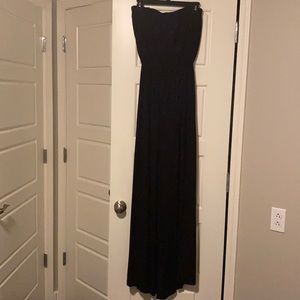 Black sleeveless BB Dakota jumpsuit